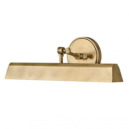 Arti Collection 2-Light Adjustable Wall Accent Light in Heritage Brass with Option Removable Fabric Cord/Cover Hinkley 47094HB