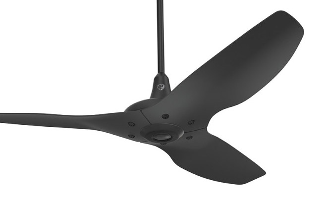 Haiku 60” 3-Blade Ceiling Fan in Black with Black Bamboo Blades
