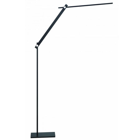 Task Collection LED Floor Lamp in Brushed Coal Kovacs P080-66F-L