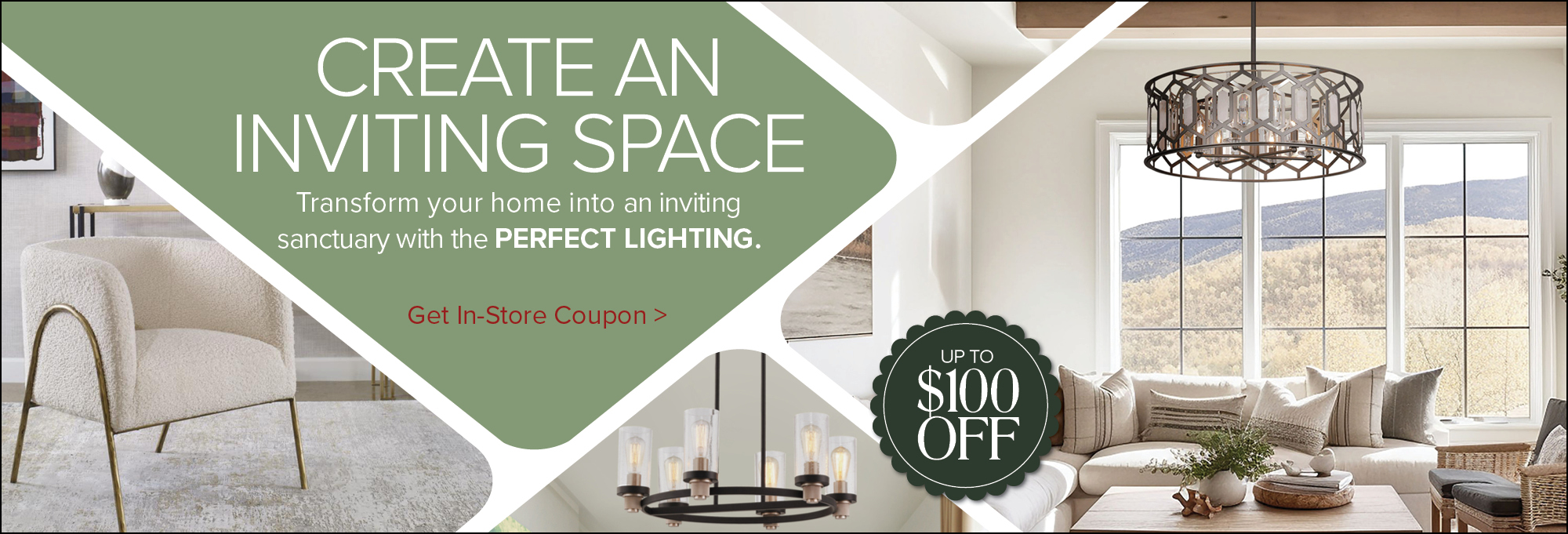 Lighting, Fans and Home Decor Sale