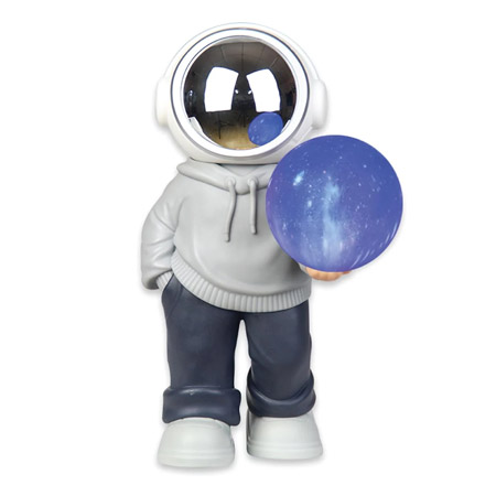 Wireless Astronaut Hoodie Speaker Bluetooth speaker with LED-lit planet