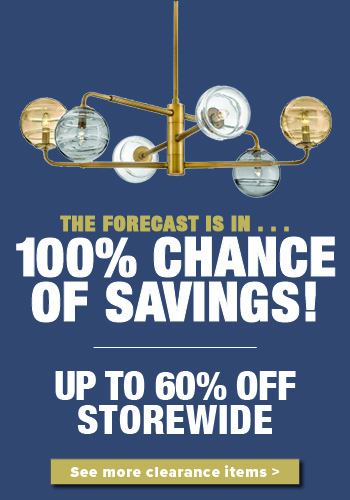 Lighting, decor and fan sale