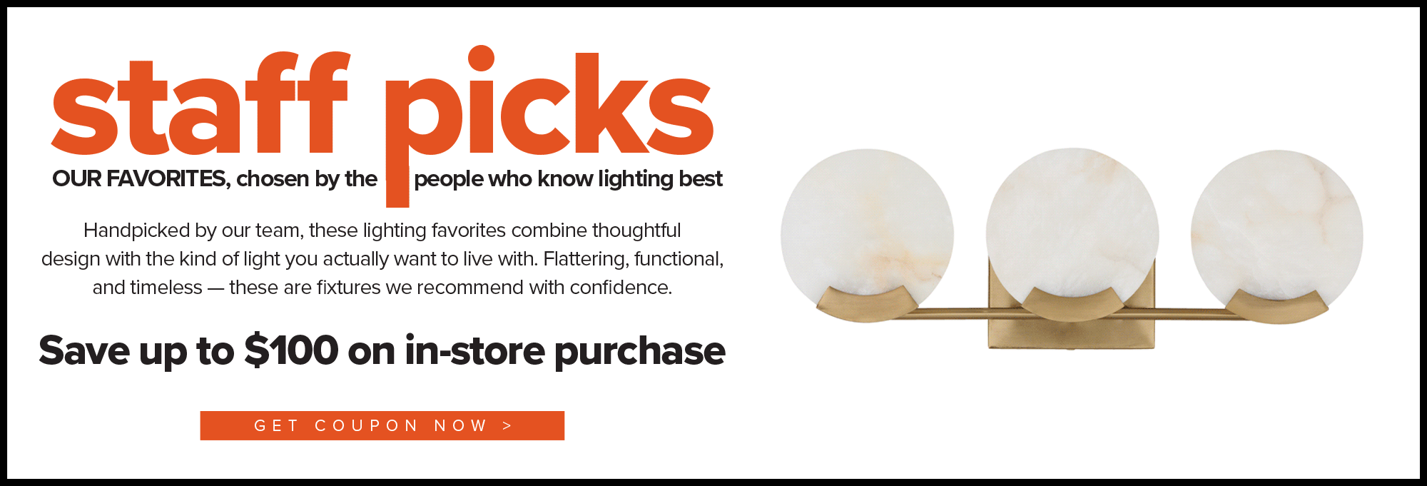 Lighting, Fans and Home Decor Sale