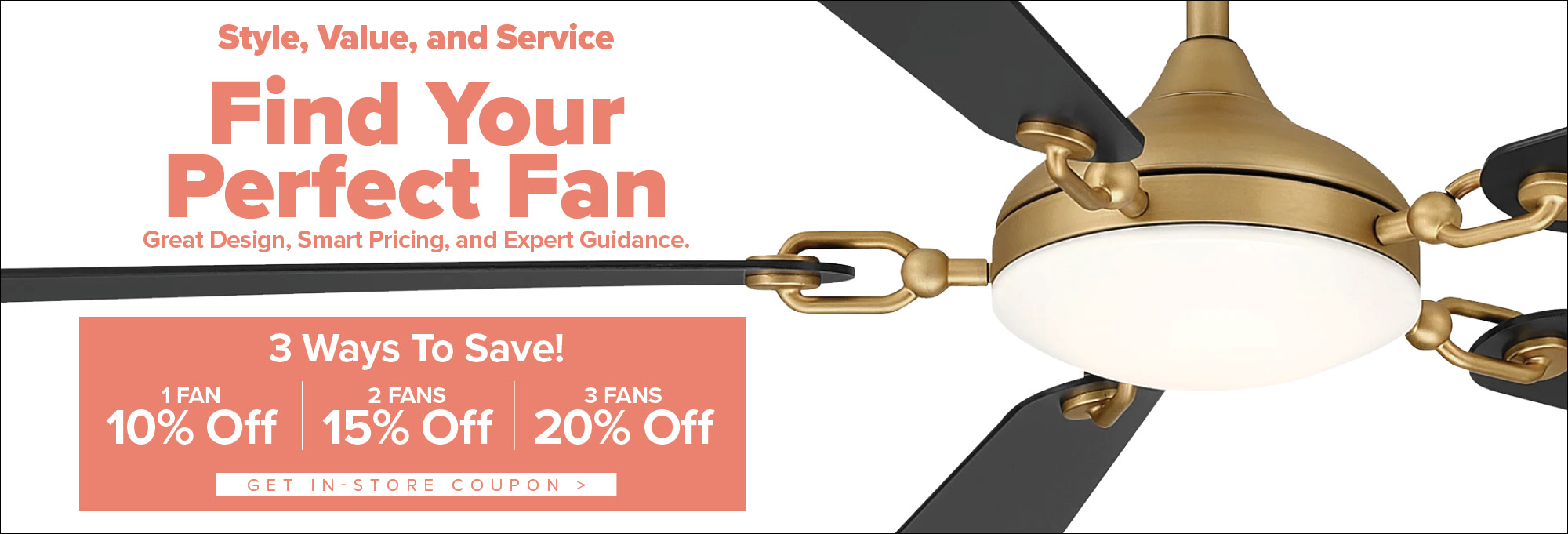 Lighting, Fans and Home Decor Sale